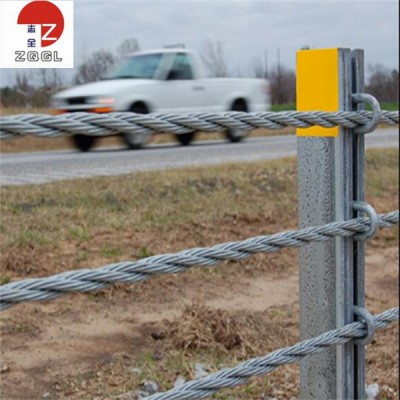 Traffic cable barriers   posts length