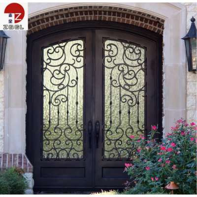 Unique Custom arched Front Entry Doors