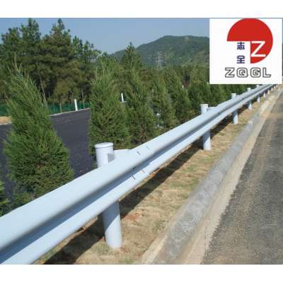 Vehicle crash barrier w beam highway guardrail vehicle guardrails