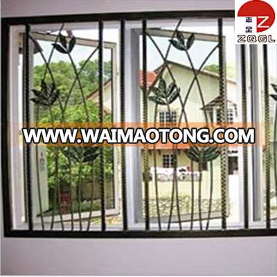 decorative interior security window grill patterns